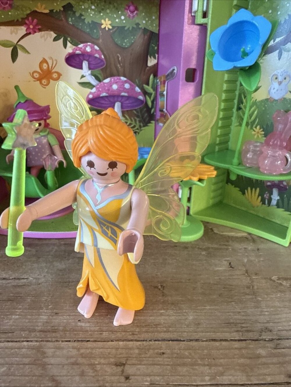 16 pc Playmobil Fairies Fairy Garden Play Box 5661 Released 2015 - Picture 5 of 12